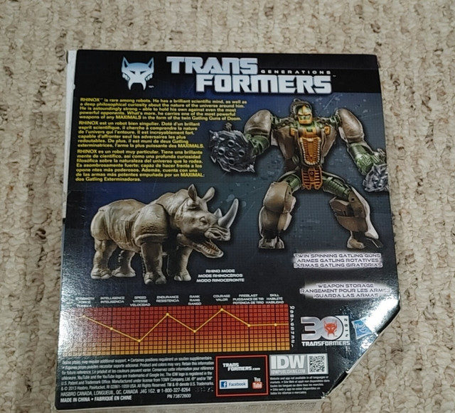 Transformers Beast Wars Rhinox in Toys & Games in Ottawa - Image 3