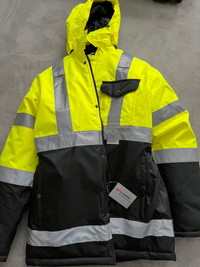 Uline Hi-Vis Safety Jacket