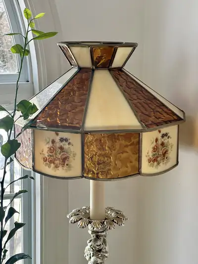 Antique/ vintage floor lamp - working well . Best fair offer., View more