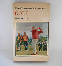 Vintage 1975 The Observer's Book of GOLF by Tom Scott