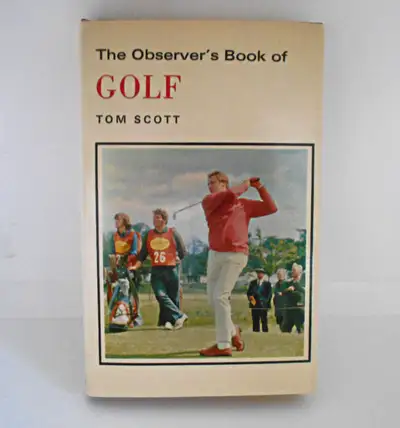 Vintage 1975 The Observer's Book of GOLF by Tom Scott, View more