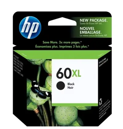 Deskjet smart ink 60xl black ink cartridge, View more
