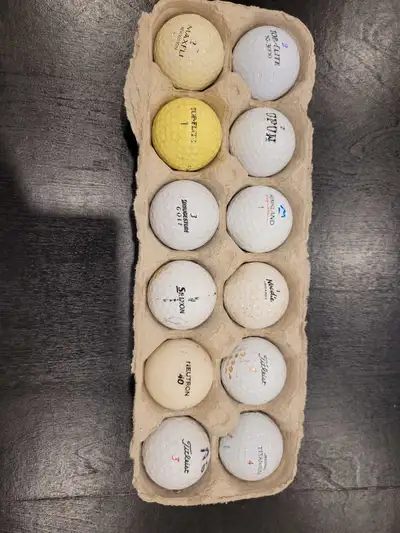 Mixed Golf Balls, View more