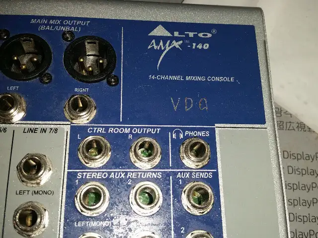 Soundcraft CompAct 4 Mixer $100 Alto AMX 140 14 Channel Mixer wi in Other in City of Montréal - Image 7