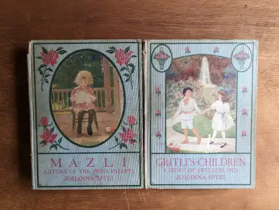 Antique Swiss Storybook Books, View more