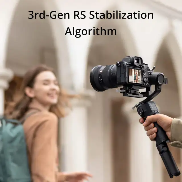 DJI RS 3 Mini, 3-Axis Mirrorless Gimbal Lightweight Stabilizer f62863280483713122
