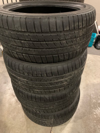 Set of 4 Michelin Pilot Sport A/S 3 all season tires 245/40R18