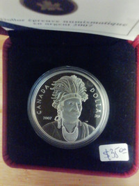 2007 Royal Canadian Mint proof silver dollar