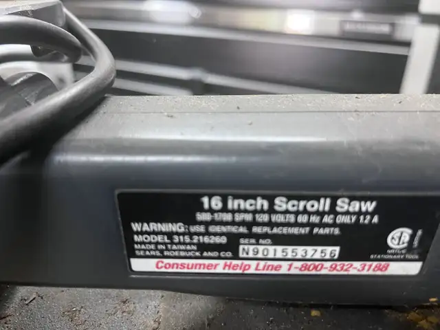 scroll saw  in Power Tools in Markham / York Region - Image 2
