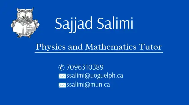 Physics and Mathematics Tutoring