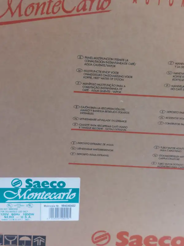 Saeco Espresso Cappuccino Coffee Machine in Coffee Makers in Mississauga / Peel Region - Image 4