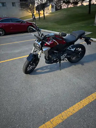 Selling my Honda CB300r. Its a great bike. Nothing wrong with it I am just upgrading. Tires were cha...