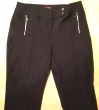 Ladies black pants, Sz 12P, Dalia Sport