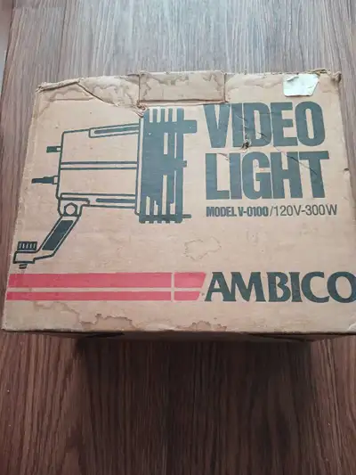 video light for older video cameras, View more