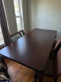 Dining Table + 8 Chairs