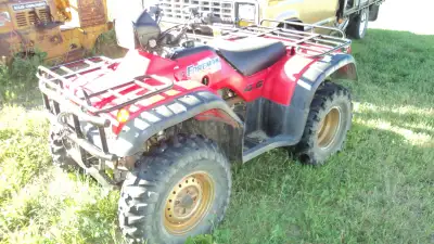 HONDA TRX 450 electric shift, new battery, always use on small acreage stored inside needs nothing,...