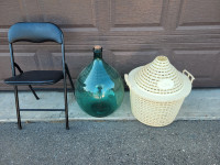 Demijohn / Carboy/ Lady Jeanne wine bottle