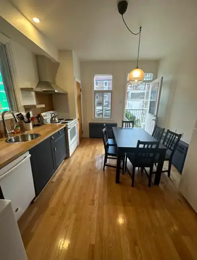 Nous cédons notre bail pour un superbe appartement 4 ½ entièrement meublé, idéal pour coloc, couple...