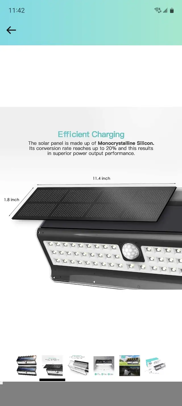 Brand new Solar Motion Sensore lights  2 pcs in Outdoor Lighting in City of Toronto - Image 4