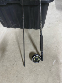 8-1/2’ fly fishing rod with line