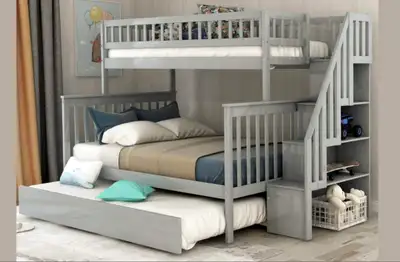 Grey Bunk Bed, View more