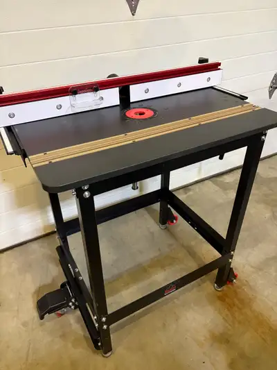 Jessem Mast-R-Lift II Router Lift, Table,  Fence, View more