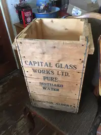 Vintage distilled water jug