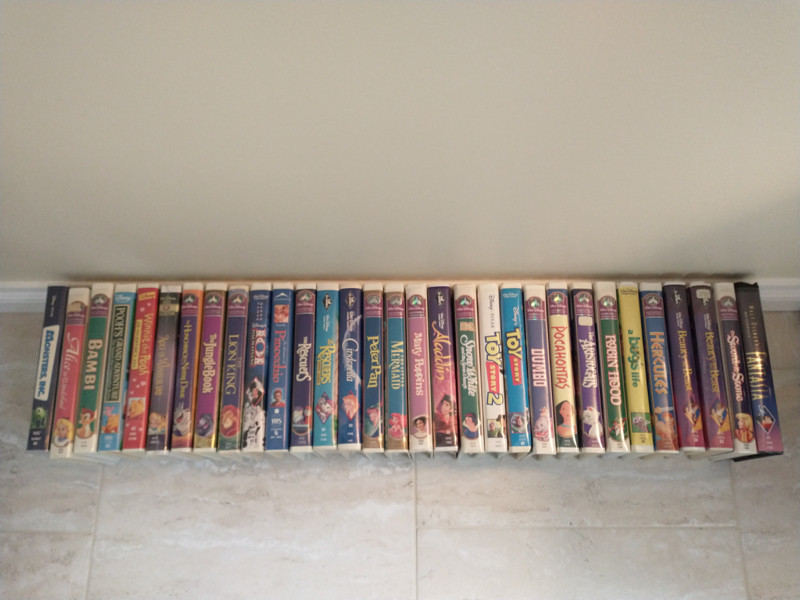 DISNEY VHS movies, used for sale  