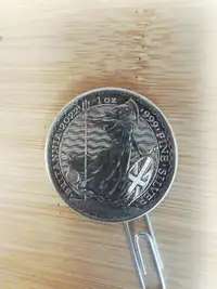 2022 1oz Britannia 2 Pounds Fine Silver Coin .999