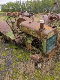 Antique tractor parts