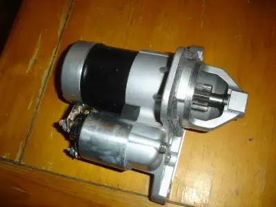 Nissan versa starter 2007 2008 2009 2010 2011 2012 Rebuild starter installation and starter are in t...