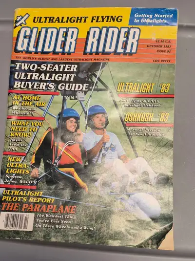 Glider Rider Magazine October 1983, View more