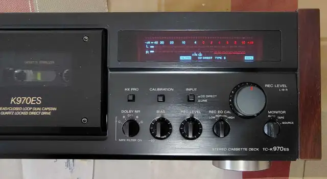 Sony TC-K970ES 3 Head Cassette Deck in Stereo Systems & Home Theatre in Calgary - Image 4