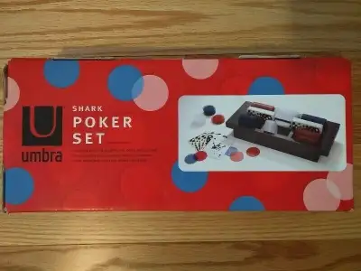 POKER SET by UMBRA - BRAND NEW SEALED, View more