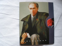 TRUDEAU - Collectible 4 STAMP PACKAGE IN FOLDER  - - $25.00
