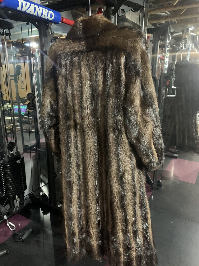 Beautiful women’s full length muskrat fur coat in Women's - Tops & Outerwear in St. Albert - Image 2