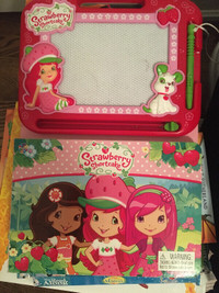 Strawberry Shortcake Drawing Board & Book