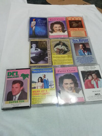 GROUP 7 pre owned Country Cassettes