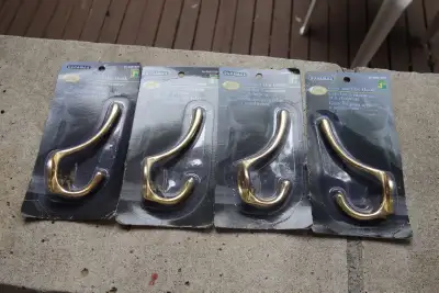 SINGLE WALL MOUNTED COAT & HAT AND ALSO COAT HOOKS., View more