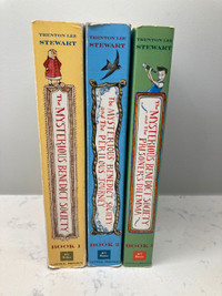 The Mysterious Benedict Society series - Books 1, 2, 3