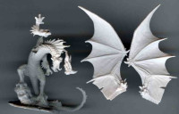 89001 Pathfinder Red Dragon AD&D Reaper Miniatures Bones Plastic