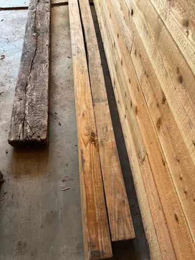 4x4 posts - 9’10” each, View more