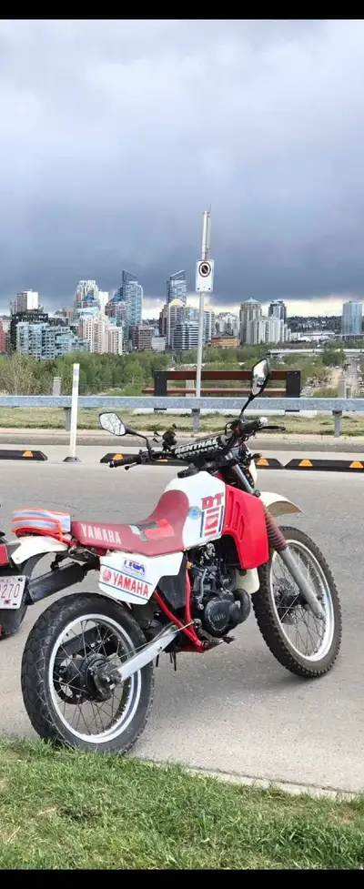 Yamaha DT200 , 2 stroke, dual sport. Trade for a sports bike or $3000.