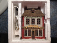 DEPARTMENT 56 -DICKENS - EARLY ISSUE - FEZZIWIG'S WAREHOUSE