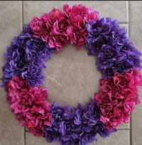 14" Floral Wreath