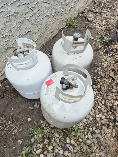 I am selling a set of three used propane tanks, perfect for your BBQ or outdoor heating needs. These...