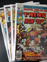 Comic Books-Marvel Two-In-Ones lot 4#25,71,95 & 96.