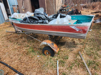 12 foot springbrook  boat and trailor for sale