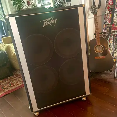 Peavey 412M/F? Guitar Cabinet w/ Footswitch (Automixer) and Amp , View more