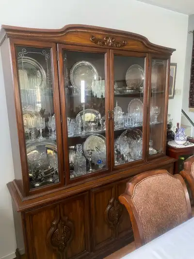 Solid Wood China Cabinet / Hutch, View more